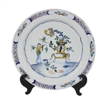 Bristol Delftware Chinoiserie Decorated Charger