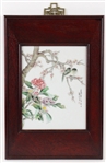 Two Chinese Porcelain Plaques
