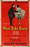 1957 "West Side Story" Lobby Poster