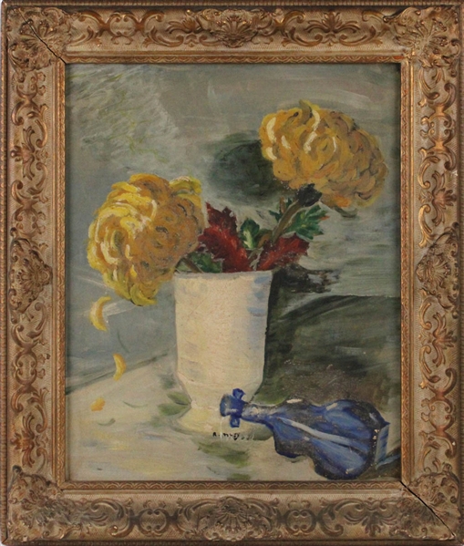 R. Nagy, Oil on Artists Board, Still Life