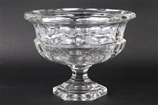 Tiffany & Co. "Biedermeier" Footed Crystal Bowl