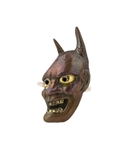 10K Mixed Metal Mask Ring of a Devil