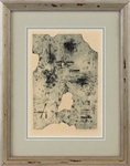 Vladimir Boudnik, Abstract, Graphic Monotype 