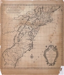 First Edition 1782 Map of the United States