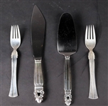 Twelve Frigast Sterling Silver Dinner Forks