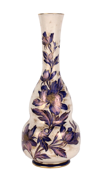 Doulton Aesthetic Style Hand-Painted Vase