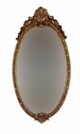 Carolina Mirror Company Giltwood Oval Mirror