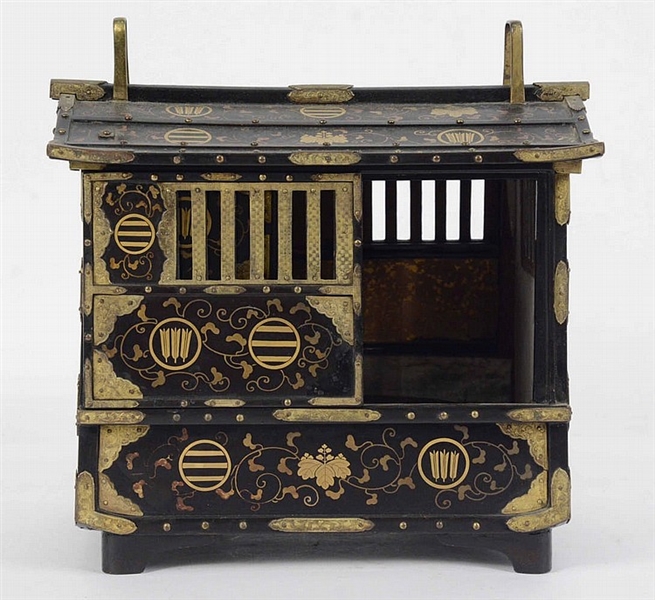 Japanese Lacquer Cricket Cage