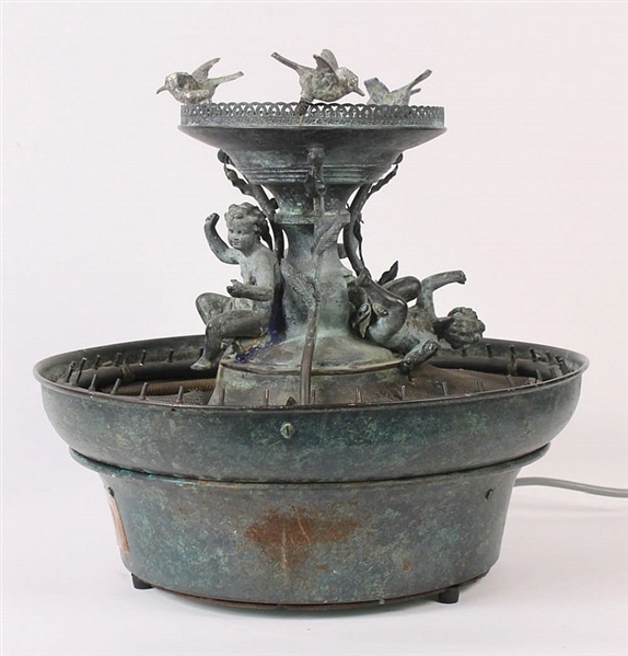 Bronze Table Top Fountain