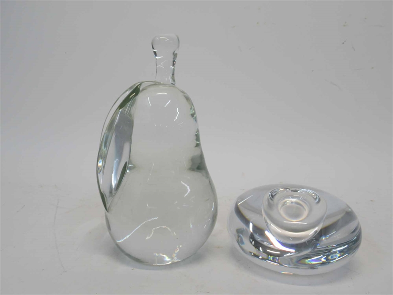 Modern Glass Pear