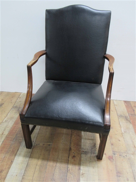 Georgian Style Mahogany Lolling Chair