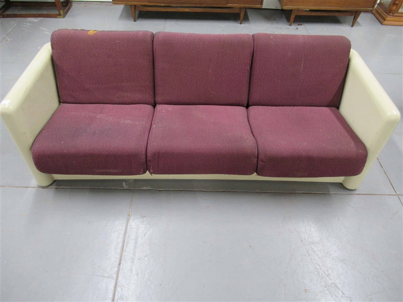 Crucible Furniture Co Fiberglass Sofa