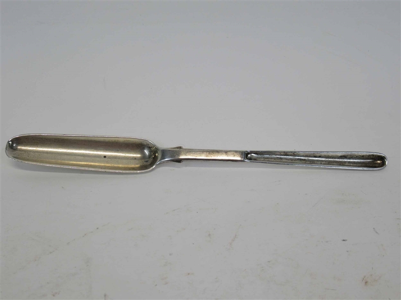 Victorian English Sterling Silver Marrow Scoop