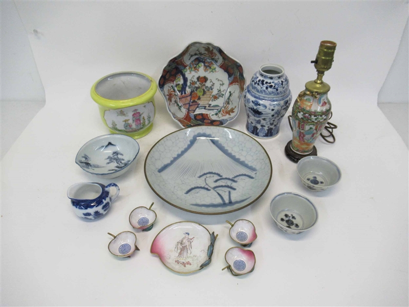 Group of Assorted Oriental Table Articles