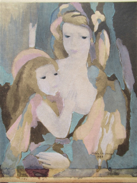 Marie Laurencin Colored Lithograph
