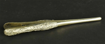 Chinese Export Silver Glove Hook