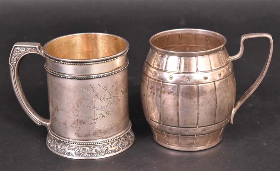 Danish Silver Handled Cup