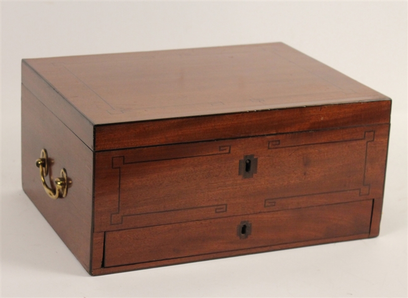 Mahogany Fitted Dressing Box