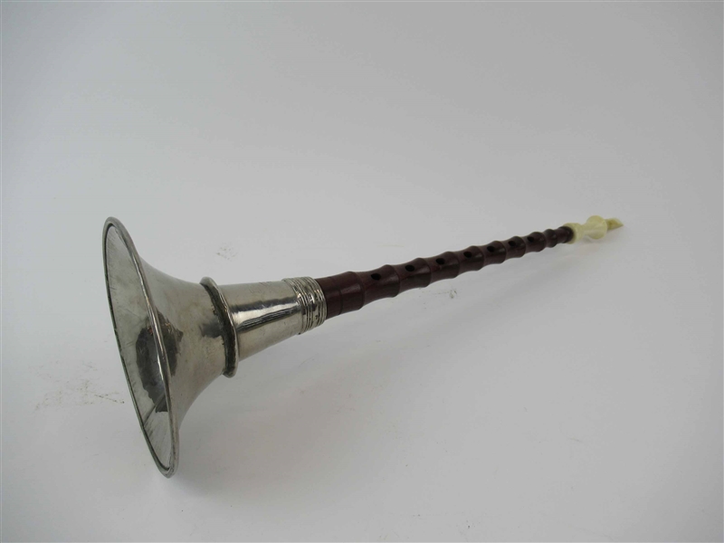 Carved Wooden Horn