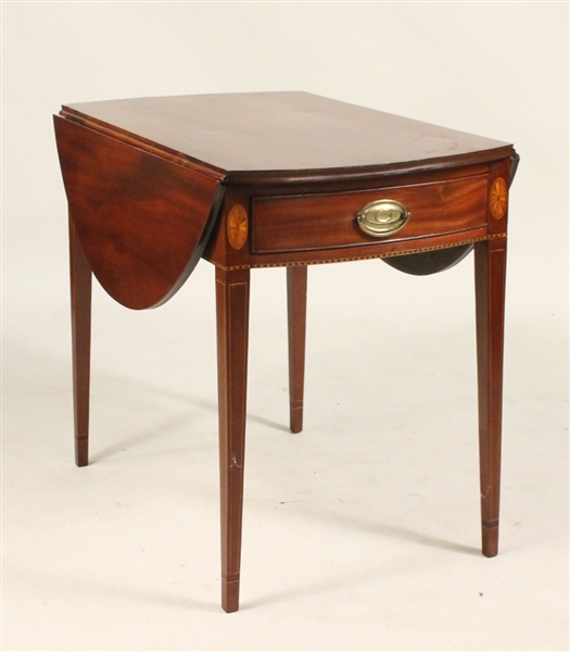 Federal Inlaid Mahogany Pembroke Table