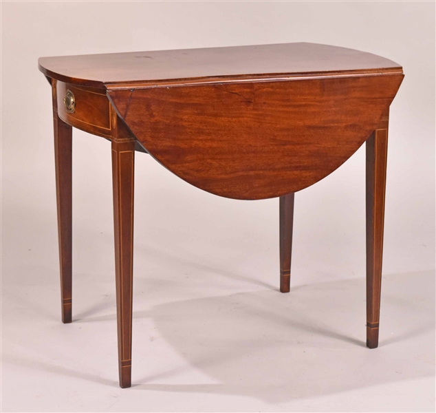 Federal Inlaid Mahogany Pembroke Table