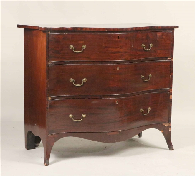 George III Mahogany Chest of Drawers