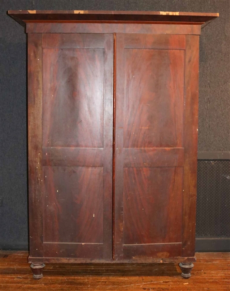 Empire Mahogany Armoire