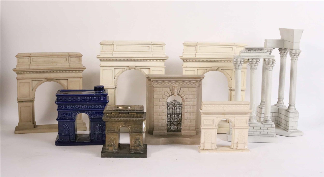 Group of Nine Architectural Models