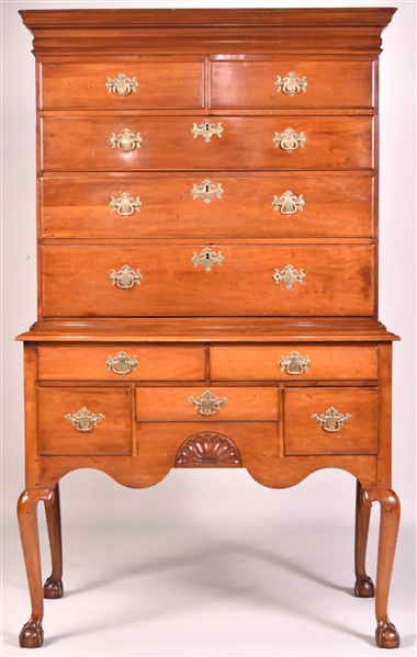 Queen Anne Cherrywood Highboy