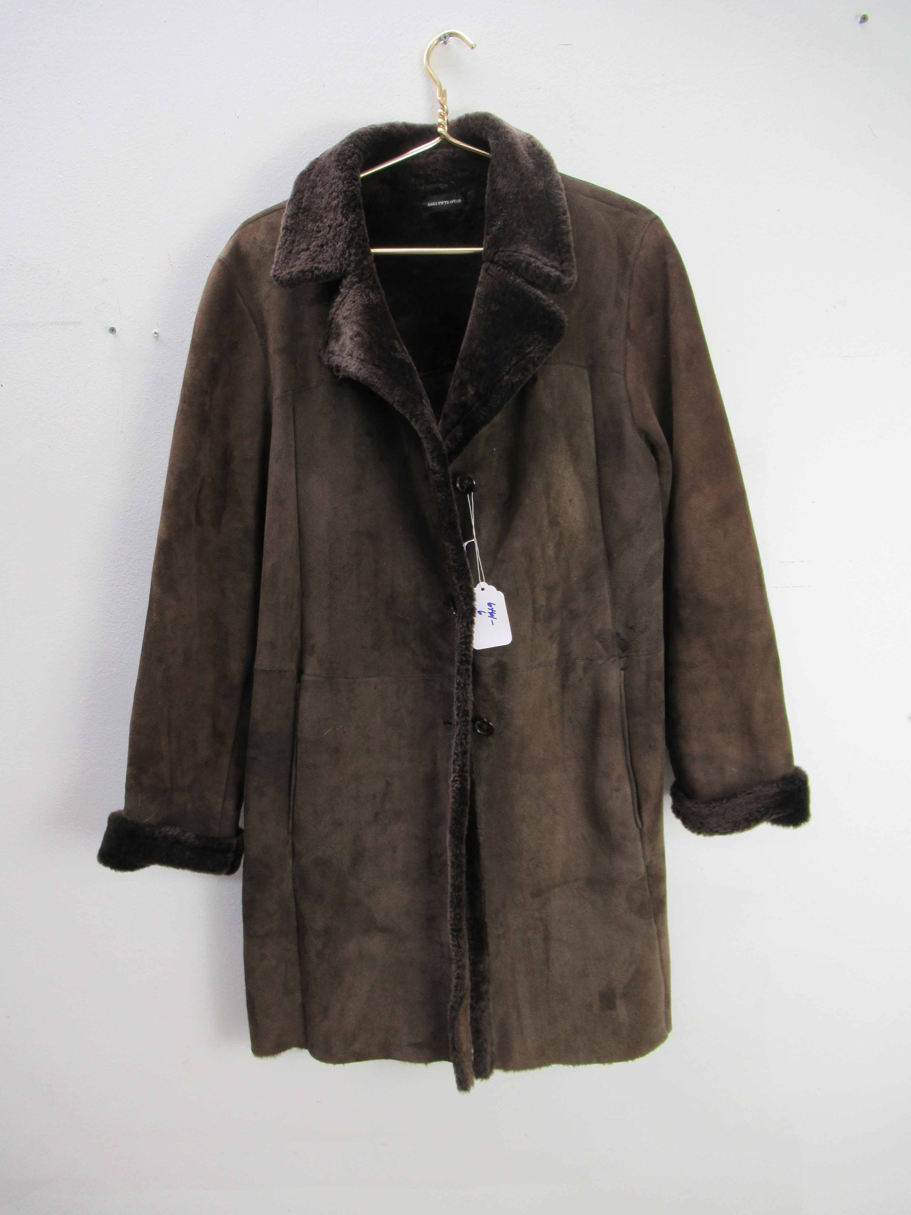 Lot Detail - Mens Sax's Fifth Ave Shearling Coat