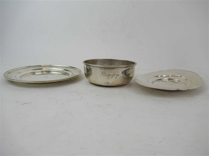 Group of Assorted Sterling Silver Table Articles