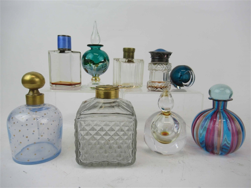 Group of Assorted Perfume Bottles