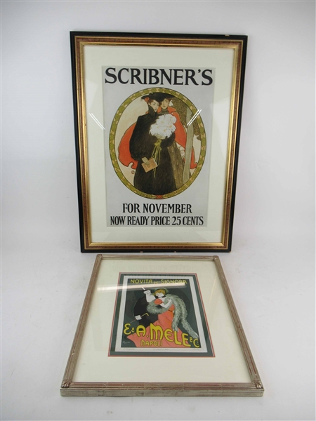 Scribners Magazine Poster Print