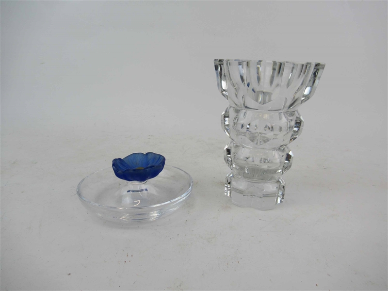 Daum France Crystal Vase