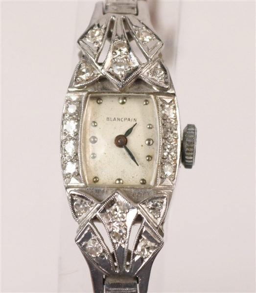 Blancpain 14K White Gold Ladies Dress Watch