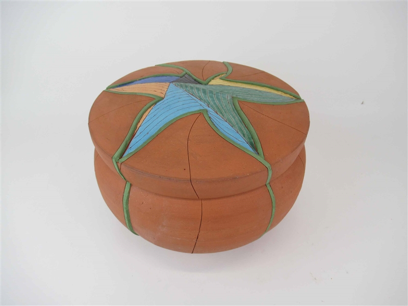 Don Cornett Modern Polychrome Art Pottery