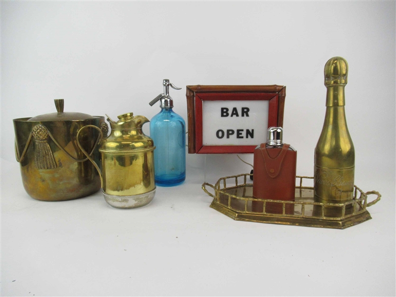 Group of Assorted Barware 