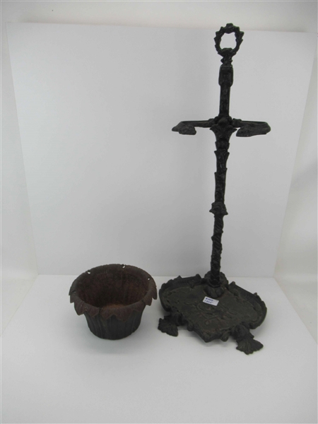 Decorative Iron Umbrella Stand