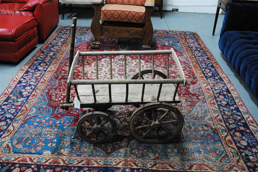 Vintage Childs Wooden Wagon