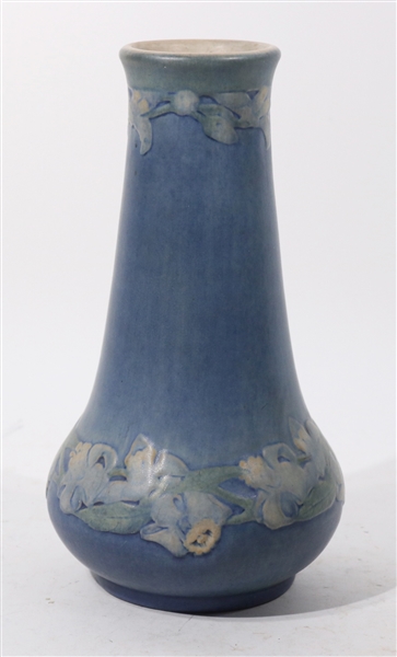 Newcomb Art Pottery Blue-Glazed Vase