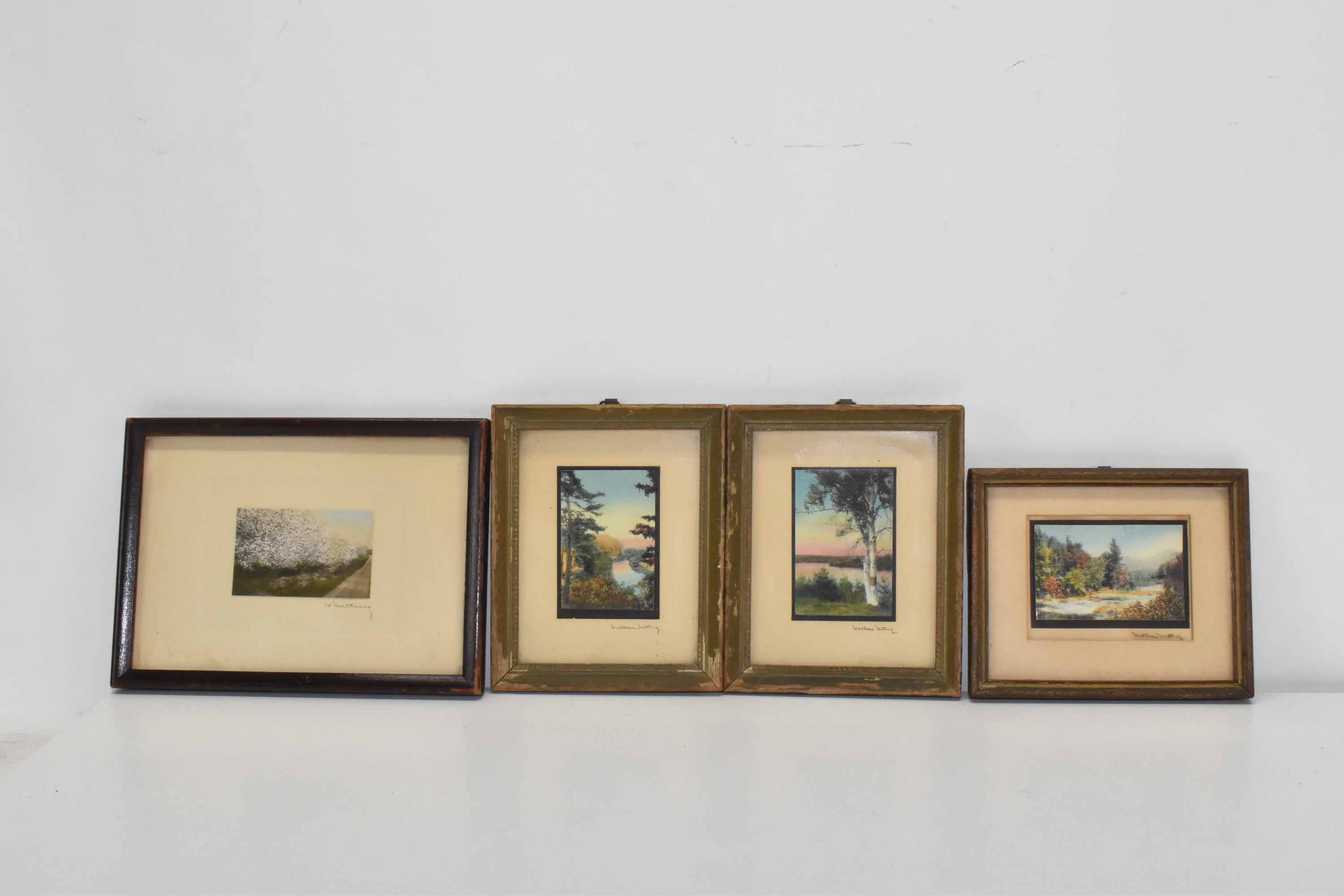 Lot Detail Four Wallace Nutting Miniature Prints   133557A Lg 