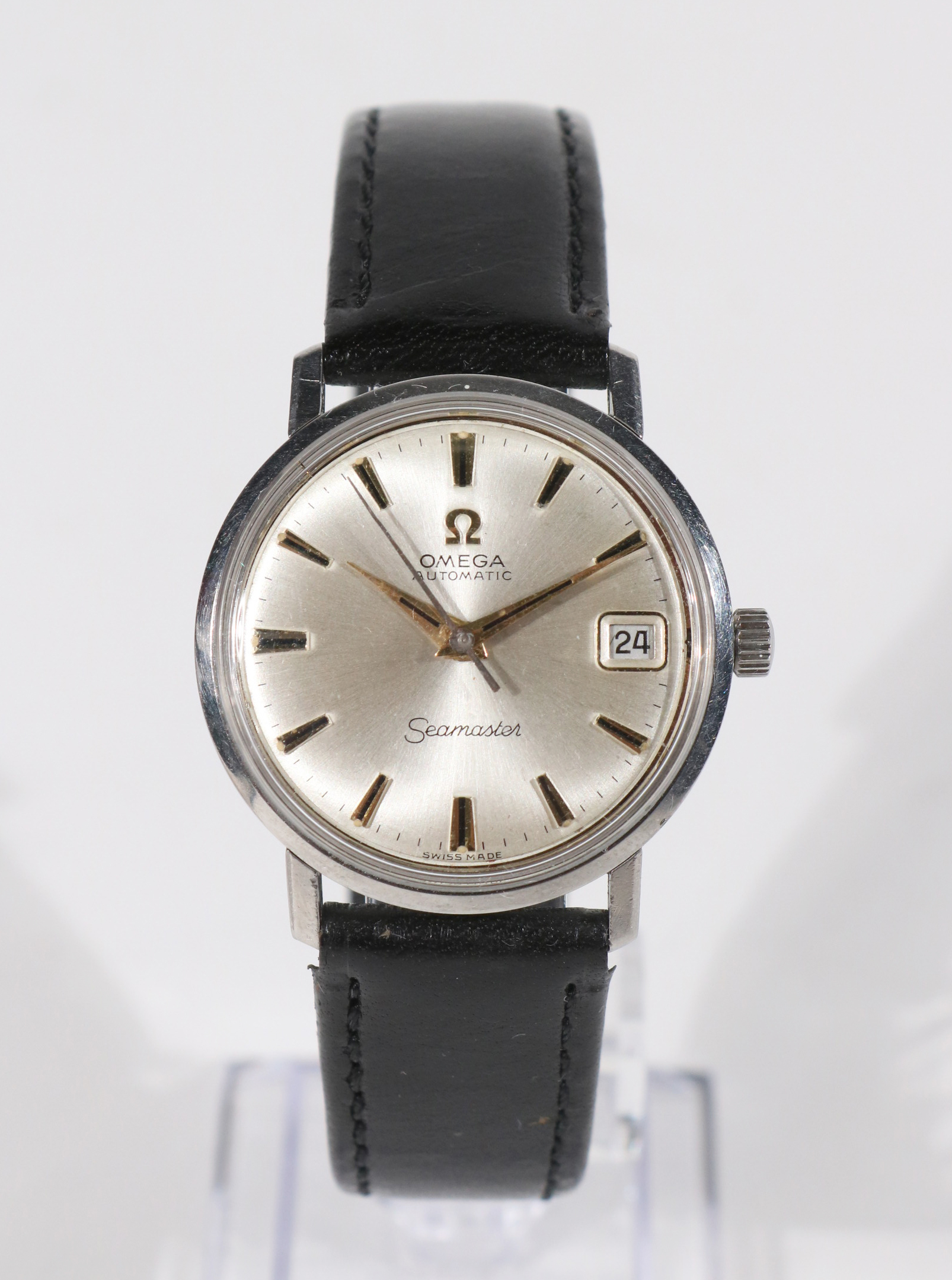 Lot Detail - Vintage Omega Seamaster St. Steel Manual Watch