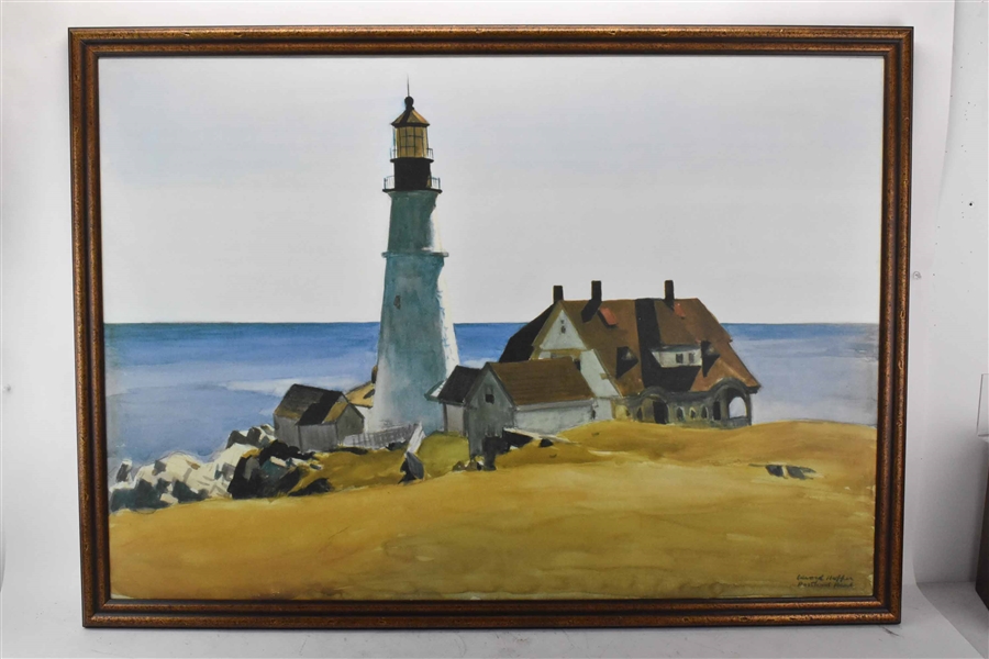 Edward Hopper Portland Head Lighthouse Giclee 