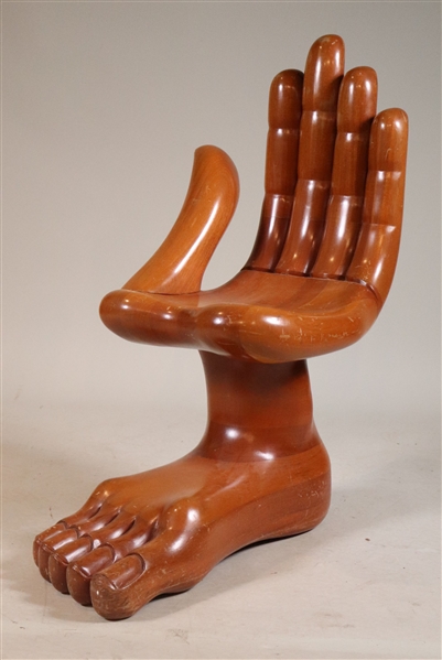  "Standing Ovation" Hand and Foot Chair