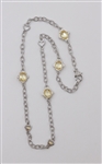 Judith Ripka 18k and 925 Necklace