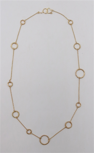 14k Yellow Gold Chain Necklace