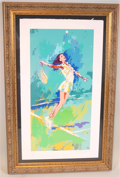 LeRoy Neiman, Lithograph, Female Tennis Player