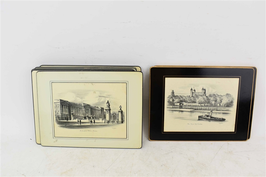 8 Lady Clare Placemats of London Landmarks 