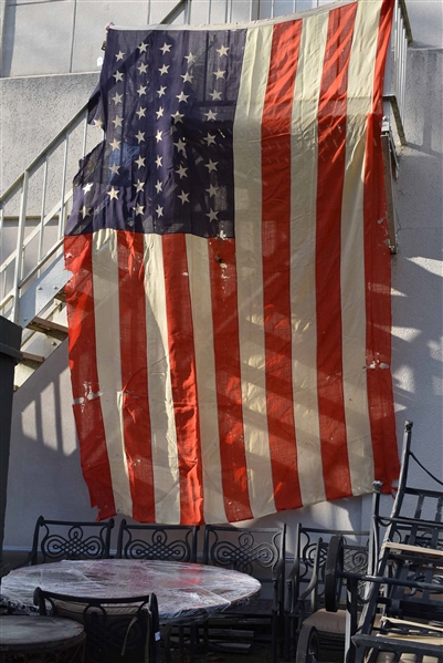 Large 46-Star American Flag