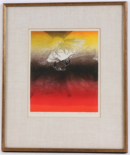 George Lockwood, Lithograph, "The Wasp"
